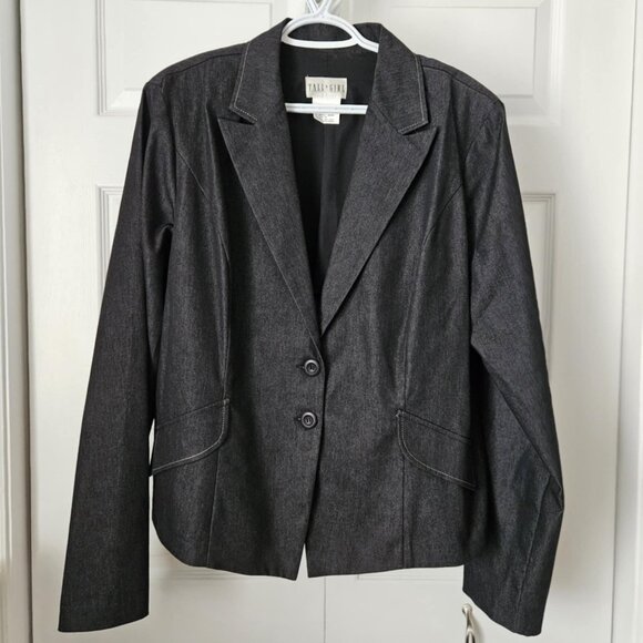 Womens Suit Jacket Black - Size 20 - Picture 1 of 4
